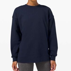 Lululemon Perfectly Oversized Crew (Navy) - Sz 14